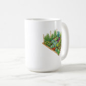 Mug Musique de jardin (Devant droit)