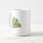 Mug Musique de jardin (Devant gauche)