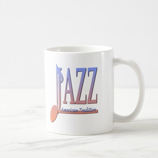 Mug Musique de jazz américaine (Droite)