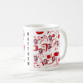 Mug Musique de jeu mignonne (Devant droit)