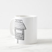 Mug Musique de la bibliothèque Trump (Devant gauche)