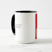 Mug Musique de la compassion des seins (Devant gauche)