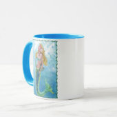 Mug Musique de la Coupe de café Sirène de l'océan (Devant gauche)