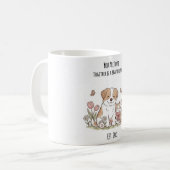 Mug Musique de la famille de chiens et de chats person (Devant gauche)