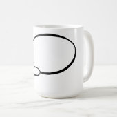Mug Musique de la figure du ballon (Devant droit)