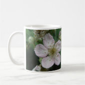 Mug Musique de la fleur de Blackberry (Gauche)