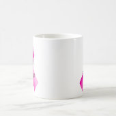 Mug Musique de la foi en ruban rose (Centre)