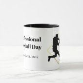 Mug Musique de la journée professionnelle de baseball (Centre)