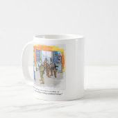 Mug Musique de la milice le vendredi (Devant gauche)