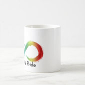Mug Musique de la Neurodiversité de la fierté autistiq (Centre)