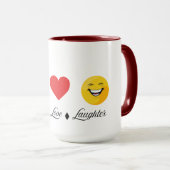 Mug Musique de la paix (Devant droit)