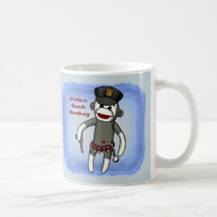 Mug Musique de la police de singe de Sock