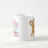 Mug Musique de la reine du Singe Bingo (Centre)