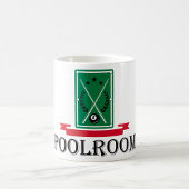 Mug Musique de la salle de billard