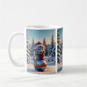 Mug Musique de la souris de Noël (Gauche)
