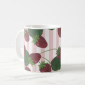 Mug Musique de la vigne de fraise (Devant gauche)