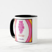 Mug Musique de laine Vintage (Devant gauche)