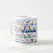 Mug Musique de l'alphabet animal (Devant gauche)