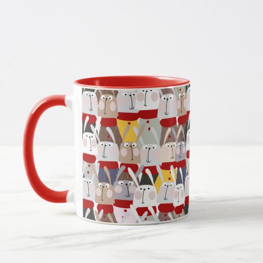 Mug Musique de lapin (Gauche)