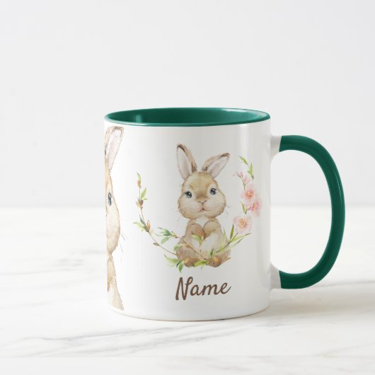Mug Musique de lapin de Pâques (Droite)