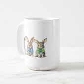 Mug Musique de lapin mignon (Devant gauche)