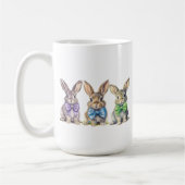 Mug Musique de lapin mignon (Gauche)