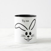 Mug Musique de lapin sarcastique (Centre)