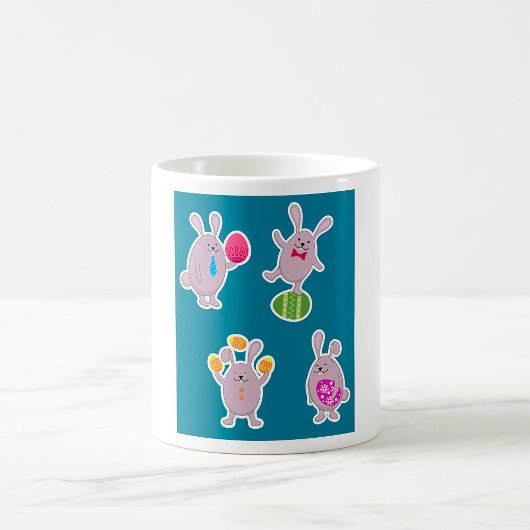 Mug Musique de lapins de Pâques