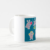 Mug Musique de lapins de Pâques (Devant gauche)