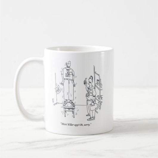 Mug Musique de l'application Killer (Gauche)