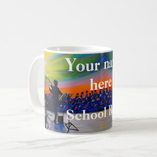 Mug Musique de l'école (Devant gauche)