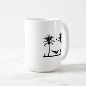 Mug Musique de lecture d'été (Devant droit)