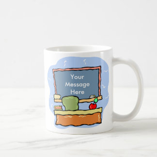 Mug Musique de l'enseignant de message personnalisé