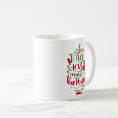 Mug Musique de l'enseignant de Noël (Devant droit)