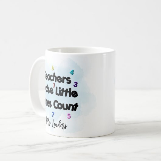 Mug Musique de l'enseignant principal (Devant gauche)