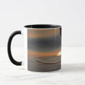 Mug Musique de leurre au coucher du soleil (Gauche)