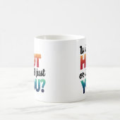 Mug Musique de ligne de ramassage (Centre)