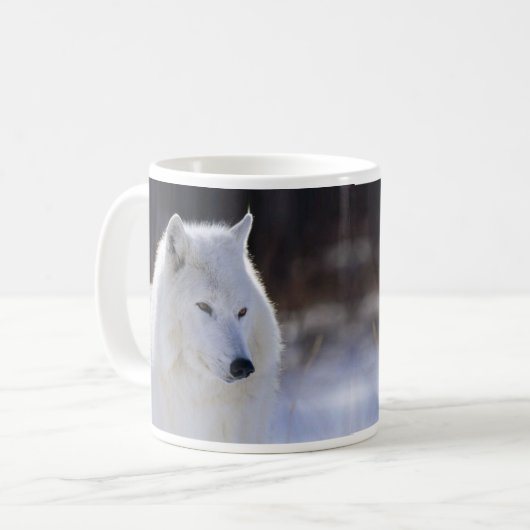 Mug Musique de loup de l'Arctique (Devant gauche)