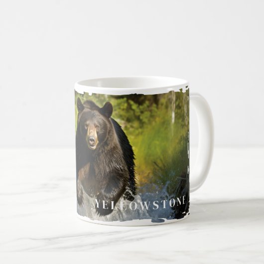 Mug Musique de l'ours jaune (Devant droit)