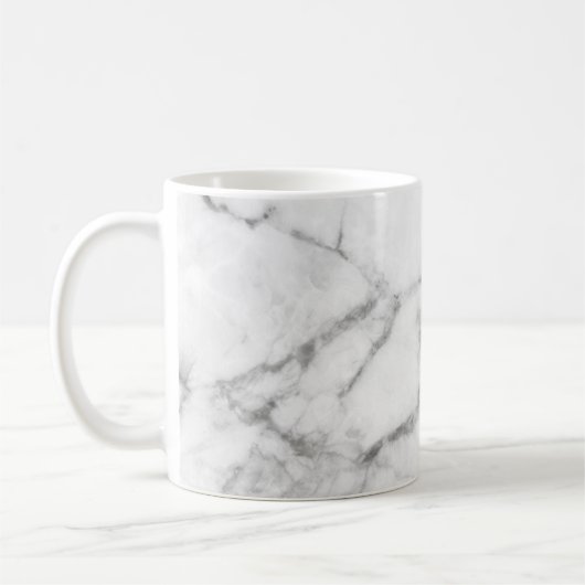 Mug Musique de marbre gris (Gauche)