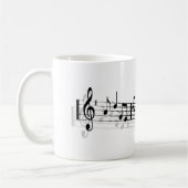 Mug musique de matin (Gauche)