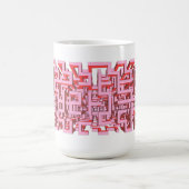 Mug Musique de Maze 3D rose (Centre)