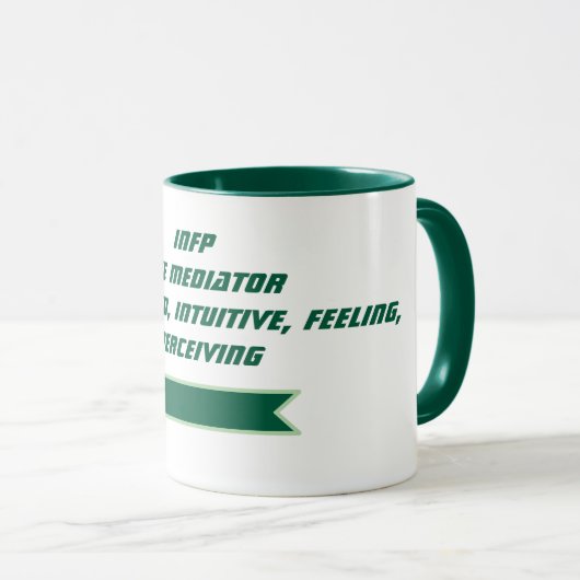 Mug Musique de Medator de l'INFP (Devant droit)