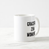 Mug Musique de méditation personnalisée (Devant droit)