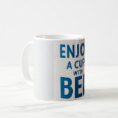 Mug Musique de message personnalisée (Devant gauche)