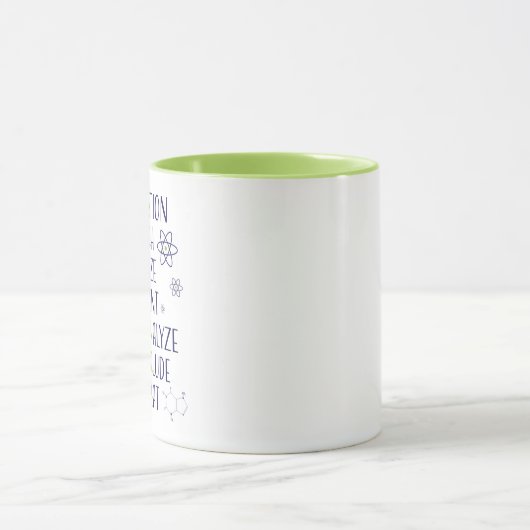 Mug Musique de méthode scientifique (Centre)