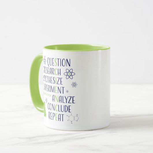 Mug Musique de méthode scientifique (Devant gauche)