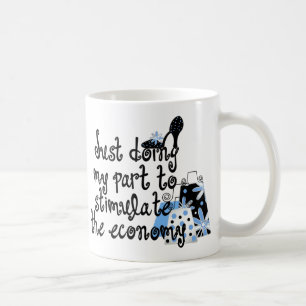 Mug Musique de mode bleue