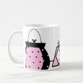 Mug Musique de mode rose (Gauche)