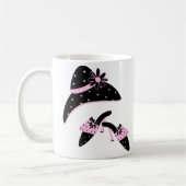 Mug Musique de mode rose (Gauche)